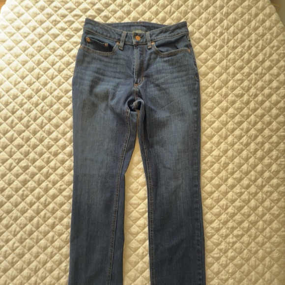 L.L. Bean-Jeans-Favorite FIt-Straight Leg-Size 6-Women's-Denim-Blue-Very good - Picture 6 of 11